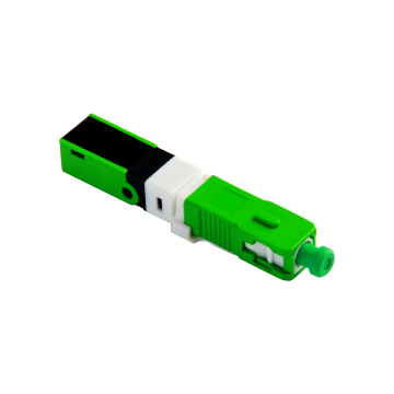 Manufacturer FTTH SC APC Single Mode Green Fiber Optic Connector