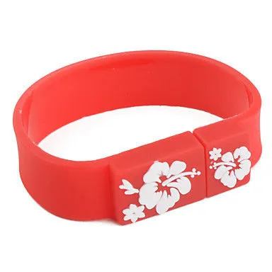 Sports Wristband Usb Flash Drive Silicon Bracelet 4g 8g