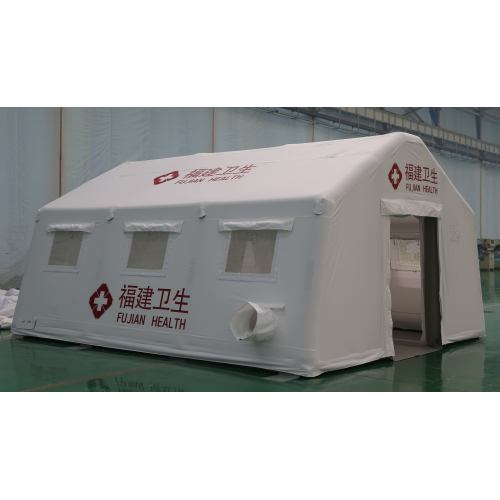 30sqm White Inflatable Tent Made of Oxford Fabric