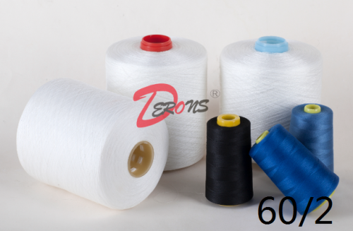 60/2 RAW WHITE 100% polyester garn