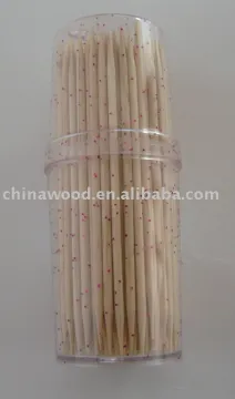 wooden toothpick -- 180pcs/ps tube