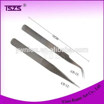 Curved Or Straight Tweezers Eyelash Extension Tweezers