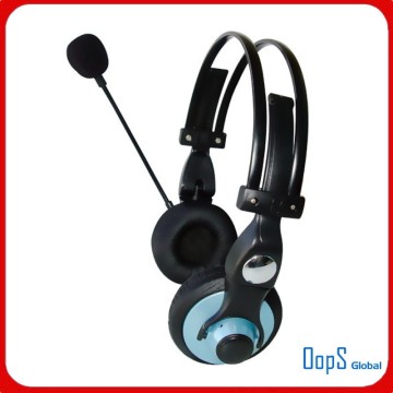Fashion computer headset with mic,cheapest headset, fashion headset