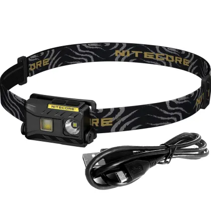 NITECORE NU25 Headlamp: 360 Lumen Waterproof Outdoor Flashlight (Red/White/High Color)