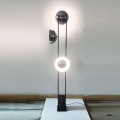 Metal Led Tall Black Floor Standing Lamp Nordic
