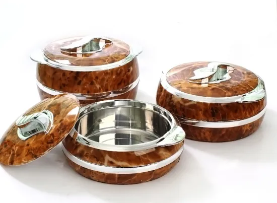 Stainless Steel Insulated Casseroles Hot Pot