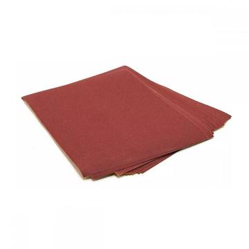 Folha de papel abrasivo de óxido de alumínio SIA com suporte de látex