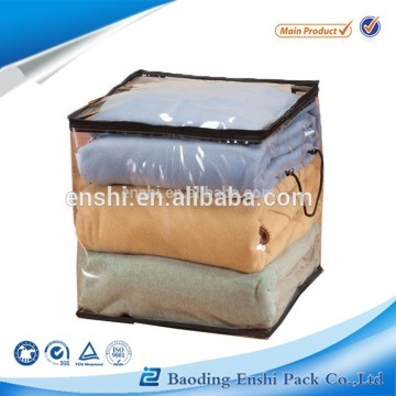 pvc zipper top packaging bag