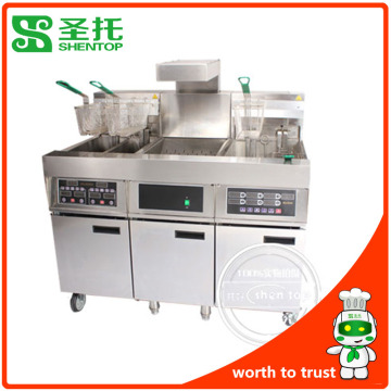 Shentop STPP-18C2 commercial deep fryer 3 in 1 electric deep fryer machine for chicken chips