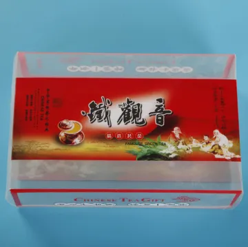 PVC Plastic Folding Packaging Gift Hard Box