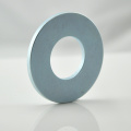 N35H larger ring neodymium magnet with coating Zinc