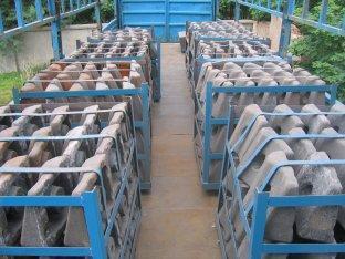 Sand Cast Steel Mill Lining System With HRC50 Hardness And