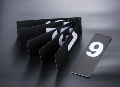 Flip Numbers Supermarket Price Chart