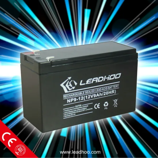 Telemeter equipment Rechargeable battery 12V9AH Rechargeable vrla lead-acid battery