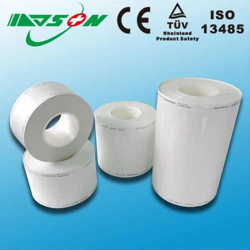 Accept custom dupont tyvek plasma sterilization bags roll and reel