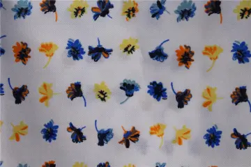 Cvc plain woven Print fabric garment Print