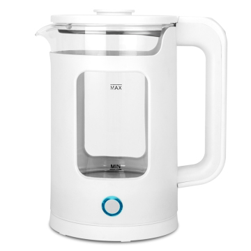 Hotel Home Kitchen Glass Cuerpo de 360 ​​grados Rotación Hervidor eléctrico