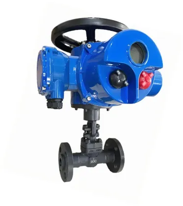 Electric Forged Steel Flange Cut-off Valve