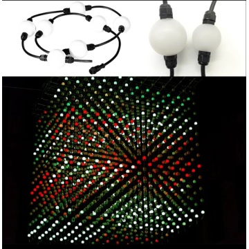 40 mm DMX 3D LED Pixel Ball Gordijn