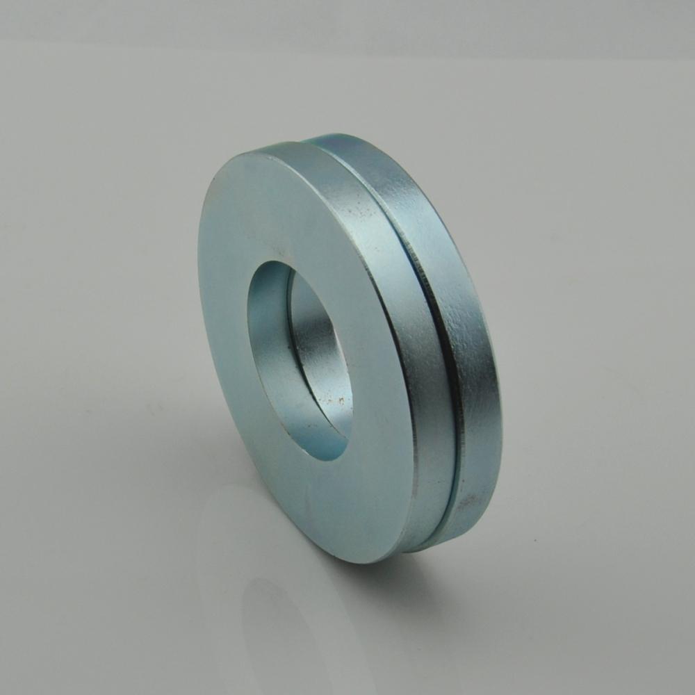 Zinc coated Neodymium speaker ring magnet