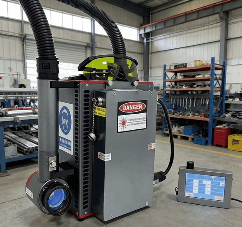 Advantages of Laser Cleaning Machine in Rust Removal