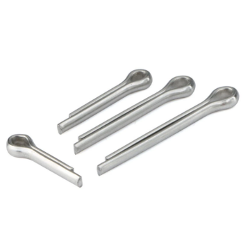 Wholesale GB91 Stainless Steel Split Cotter Pins, 2.5mm with Spring Split Flat R Clip Type and Zinc Plated Finish