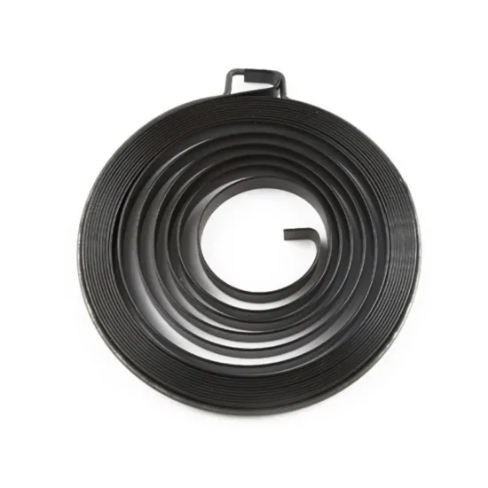 Steel Black Scroll Coil Constant Force Scroll Spring