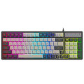 คีย์บอร์ดเกมขนาดกะทัดรัดขนาดกะทัดรัด 96Key พร้อม RGB