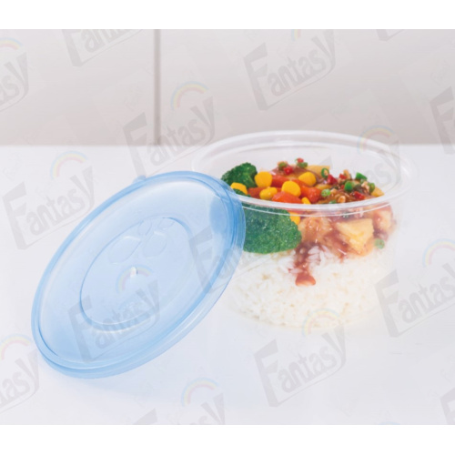 Hot sales reusable salad dessert plastic bowl