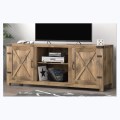 Retro -Holz -TV -Stand Massivholz -TV TV -Tisch