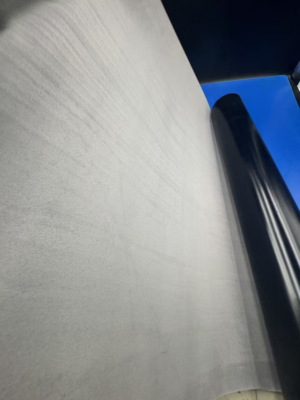 Grey PVC/PS flocking film