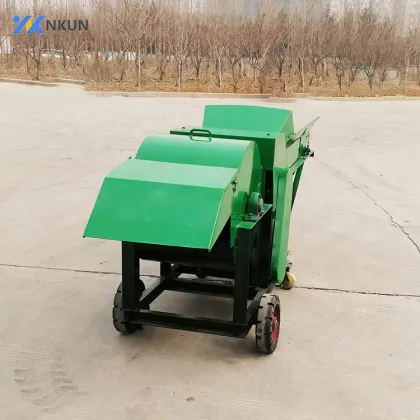 Small Multifunctional Mobile Chaff Cutter and Hammer Mill Farming Equipment
