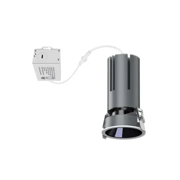 High-Quality Aluminum LED Downlights: Anti-Glare, Recessed Honeycomb Design in 15W, 25W, and 35W with COB Technology