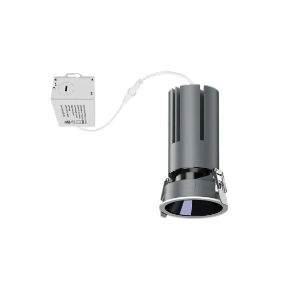 High-Quality Aluminum LED Downlights: Anti-Glare, Recessed Honeycomb Design in 15W, 25W, and 35W with COB Technology