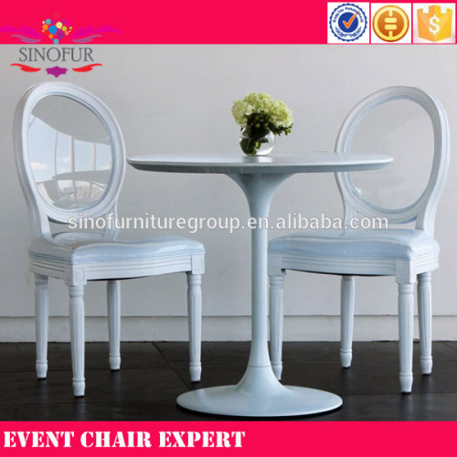 Wholesale crystal back louis chair