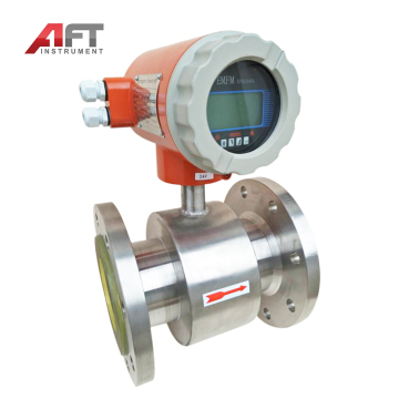 Industriële fabrieksprijs LCD -display beton Slurry Sloer vloeistofflens Elektromagnetische flowmeter DN50