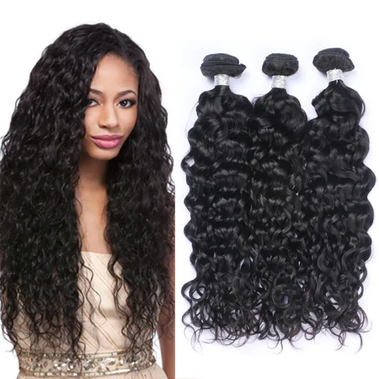 Free Shipping Factory Wholesale Price Human Hair Body Wave Virgin Brazilian Hair In China Water Wave hair extension