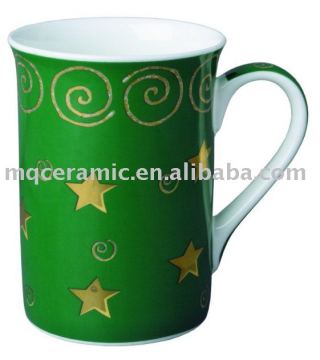 14 oz Christmas ceramic mug