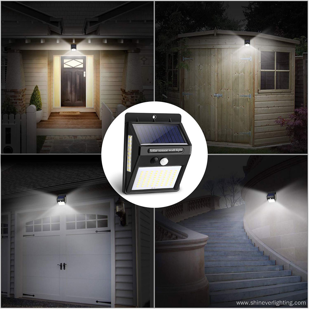 3 Mode 100 LED Waterproof PIR Solar Light