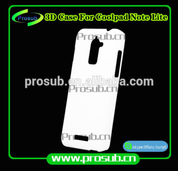 3d sublimation diy blank cell phone case cover skin for Prosub-Coolpad Note3 Lite