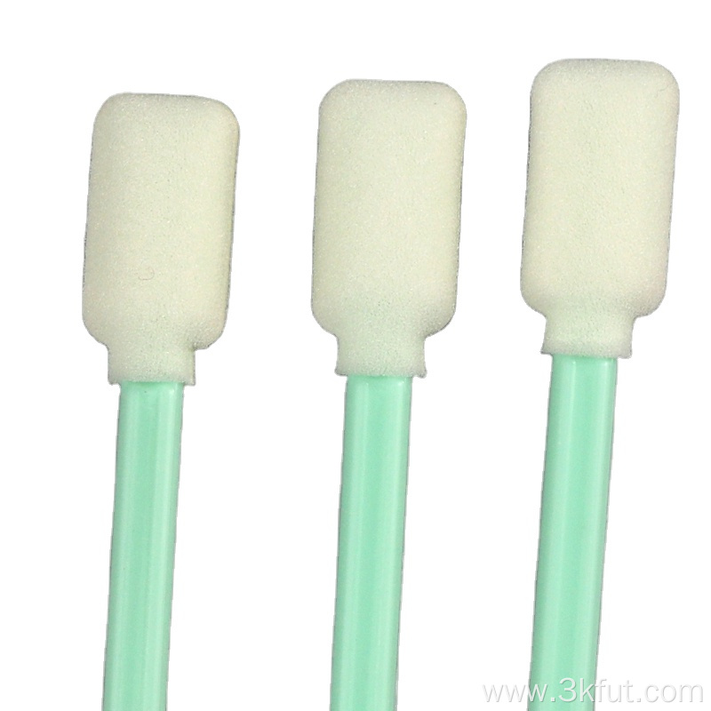 Samples Printer Head Cleaning Rectangle Foam Tip Swab