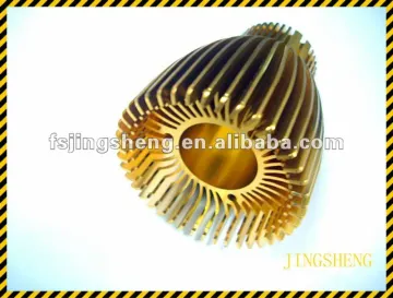 anodized and extrusion aluminium heat sink