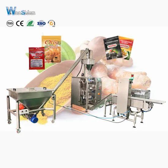 Automatic Spice Powder Packaging Machine with Auger