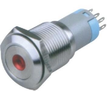 Tyj16-281 Point Momentary or Point Maintained Metal Buttons