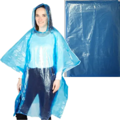 Degradation of the material PE EPI raincoat