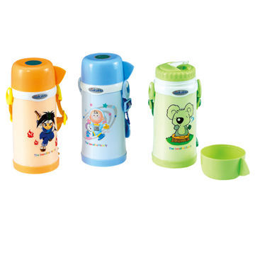 Cute plastic water bottles, uses food grade PP materials