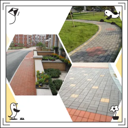 vitrified rough surface discontinued 3d rustic glaze outdoor floor tiles for plaza tiles