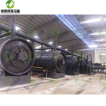 Pyrolysis of Solid Waste Plastic to Fuel Machine for Sale