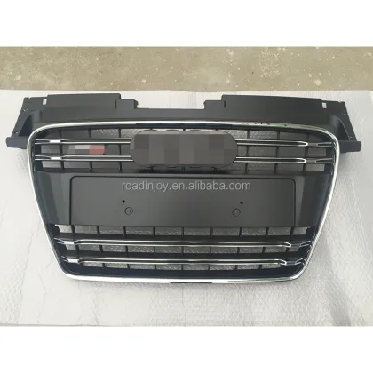 ABS Gray TTS Front Bumper Grille Radiator Mesh Grills for Audi TT/TTS 2008-2014 Facelift