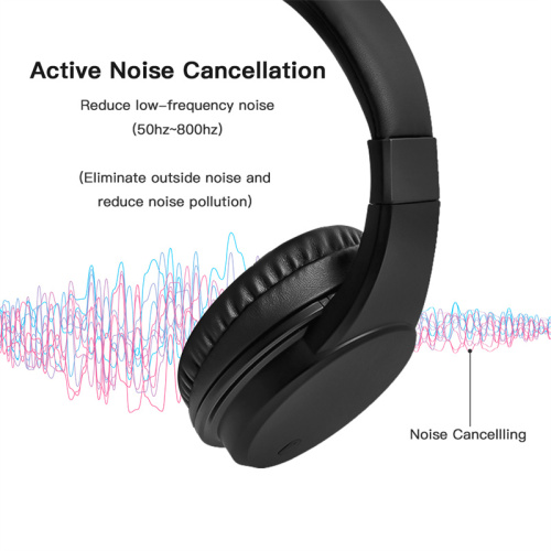 Bluetooth kulaklıklar hi-fi stereo bas ayarlanabilir kulaklık